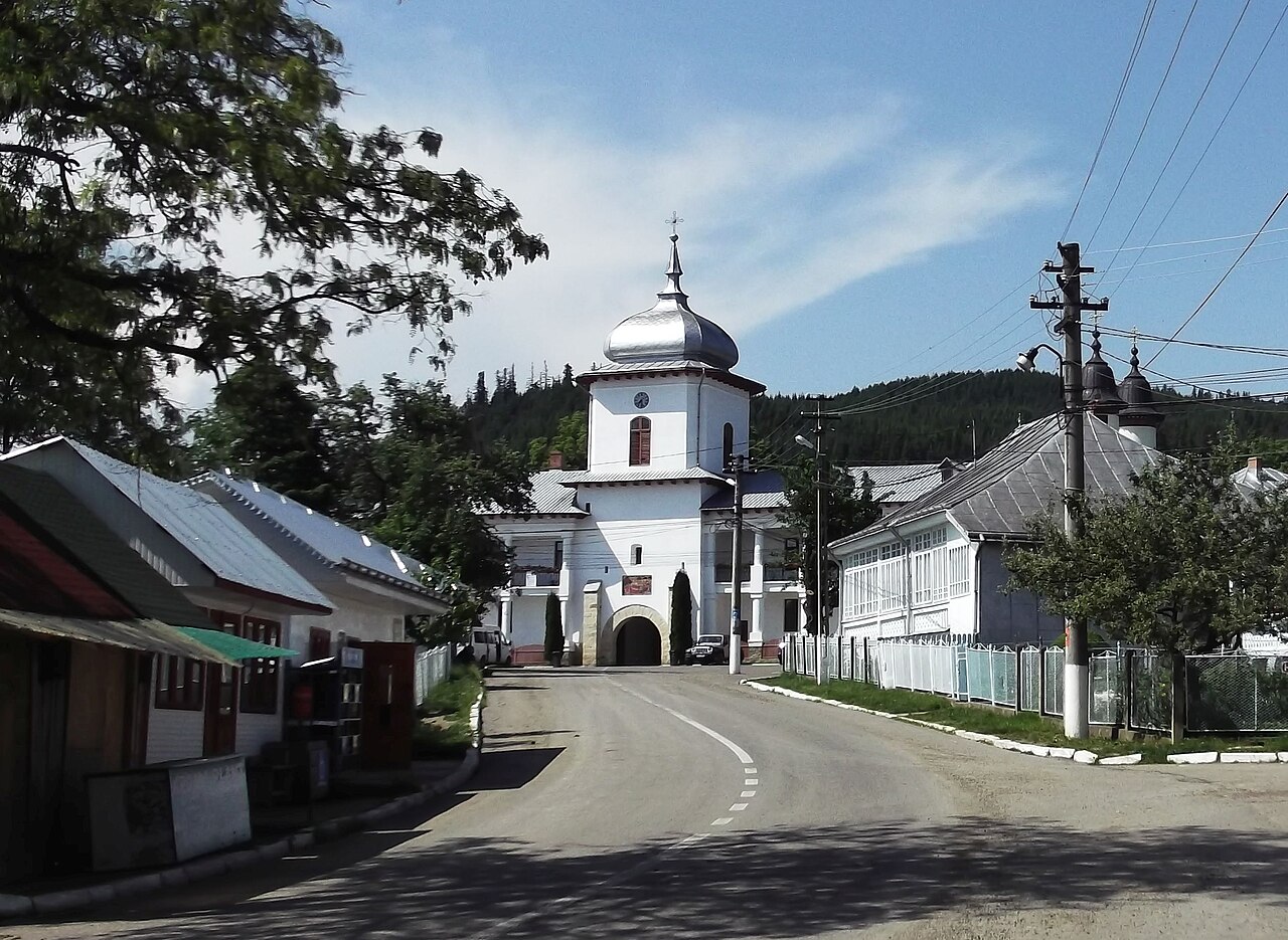 Aleea către turnul intrării.