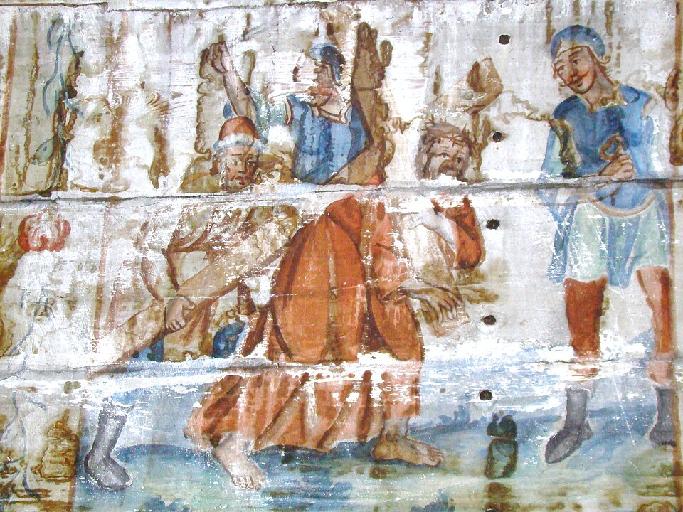 Registre ale picturii pe suportul de lemn.
